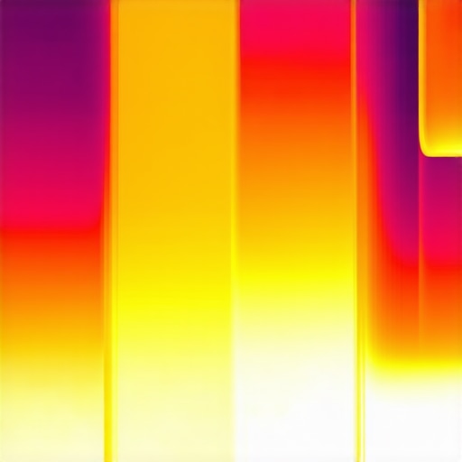 A technician using an infrared camera to detect heat anomalies in an HVAC system